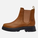 Timberland Womens Cambria Valley Mid Chelsea Boots Rust Full Grain