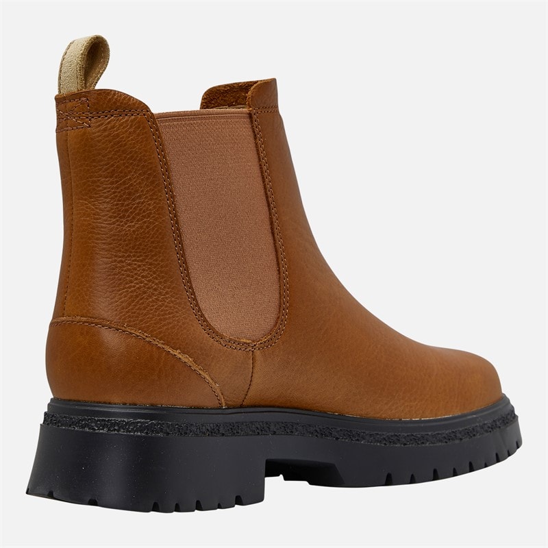 Timberland Womens Cambria Valley Mid Chelsea Boots Rust Full Grain - Image 5