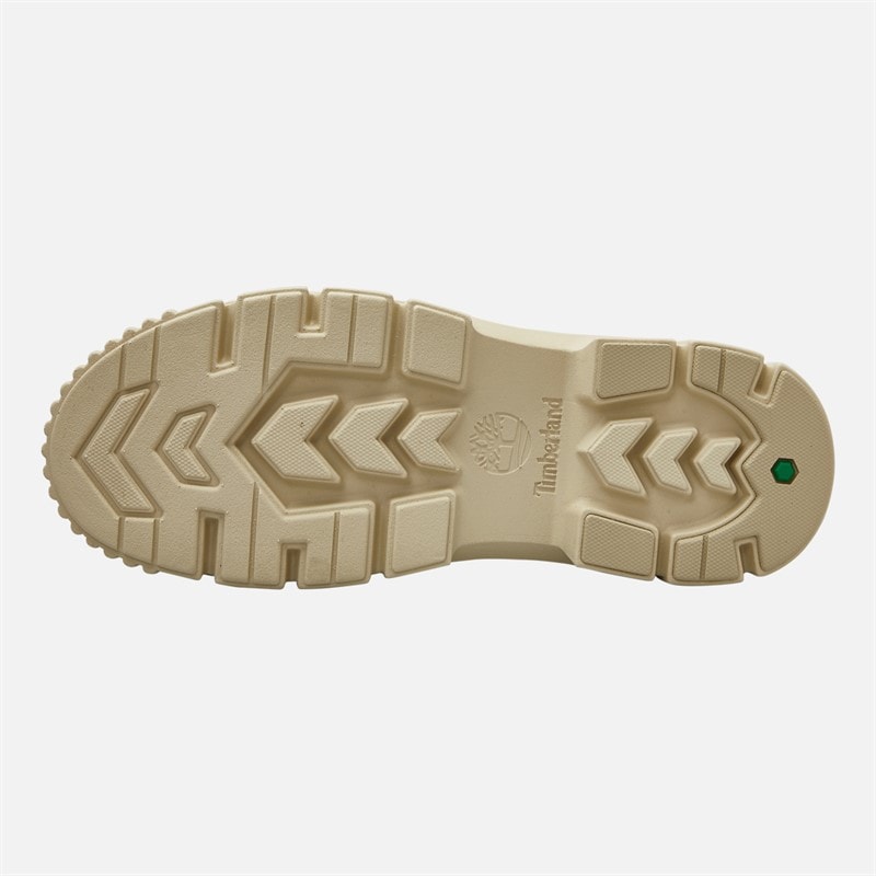 Timberland Womens Greyfield Mid Lace Boots Light Beige Nubuck - Image 2