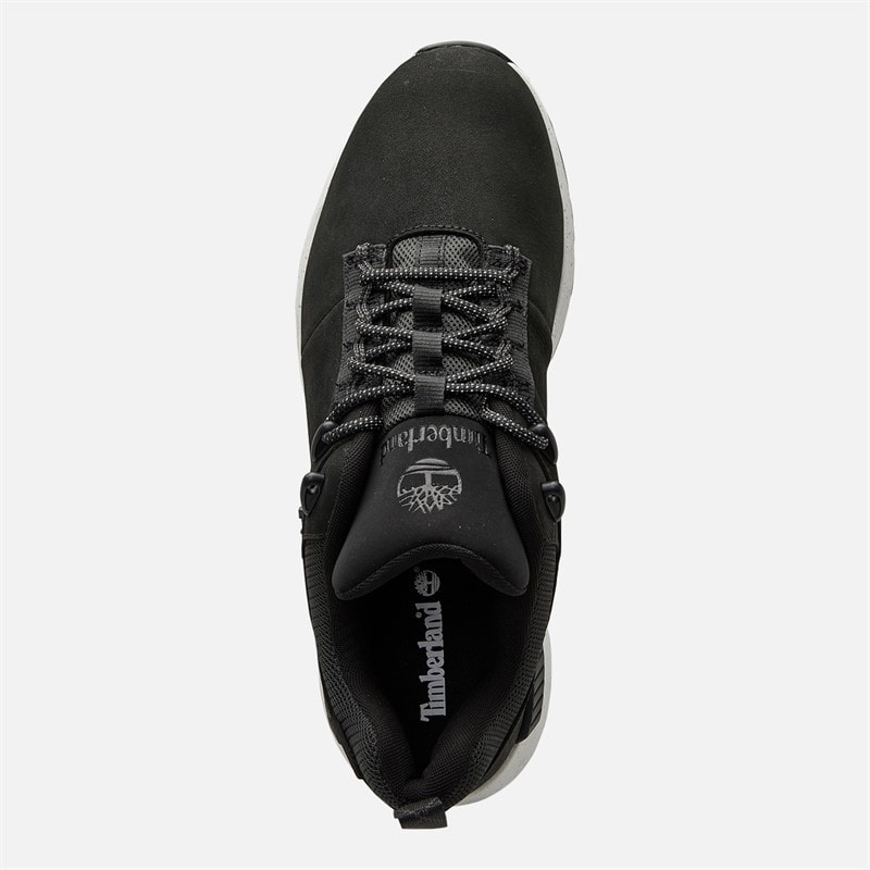 Timberland Mens Field Trekker Low Lace Trainers Jet Black - Image 4