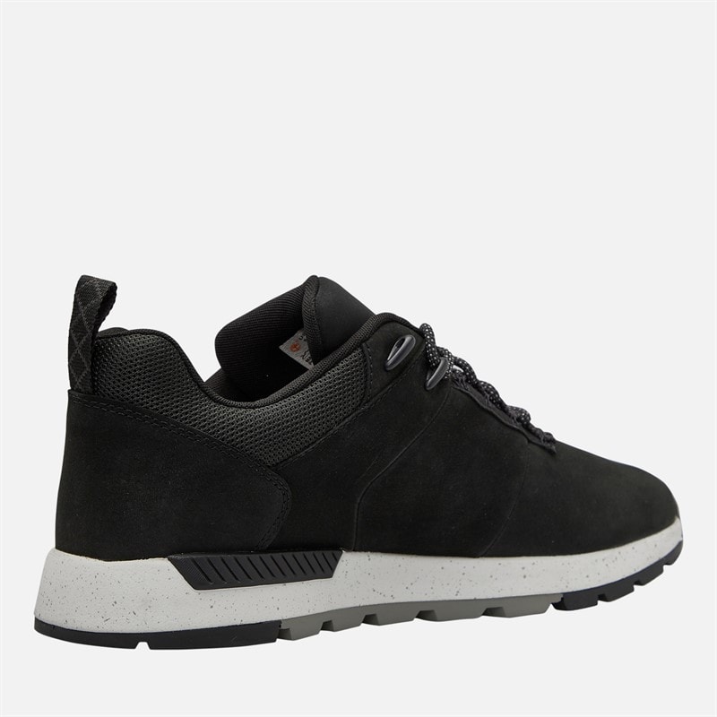 Timberland Mens Field Trekker Low Lace Trainers Jet Black - Image 5