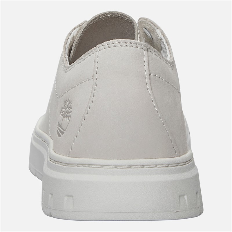 Timberland Mens Maple Grove Trainers White Nubuck - Image 3