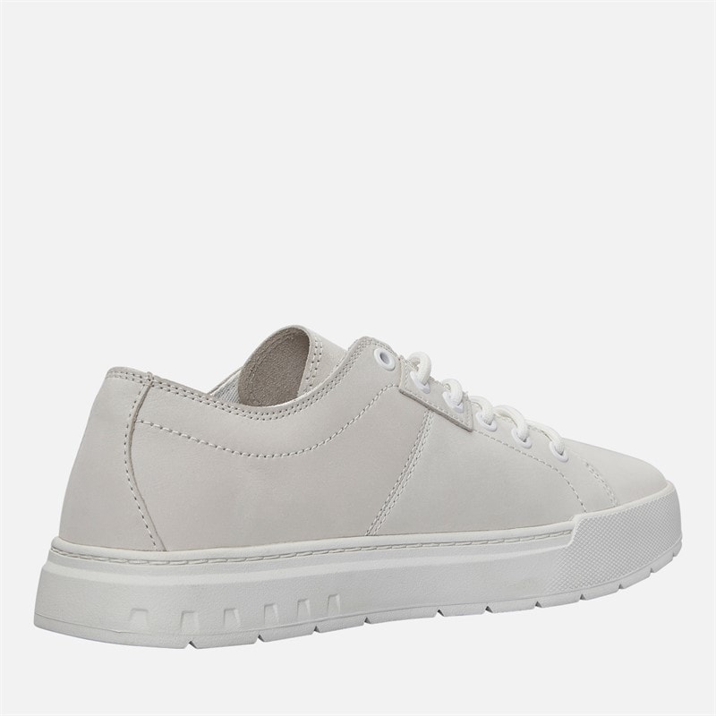 Timberland Mens Maple Grove Trainers White Nubuck - Image 5