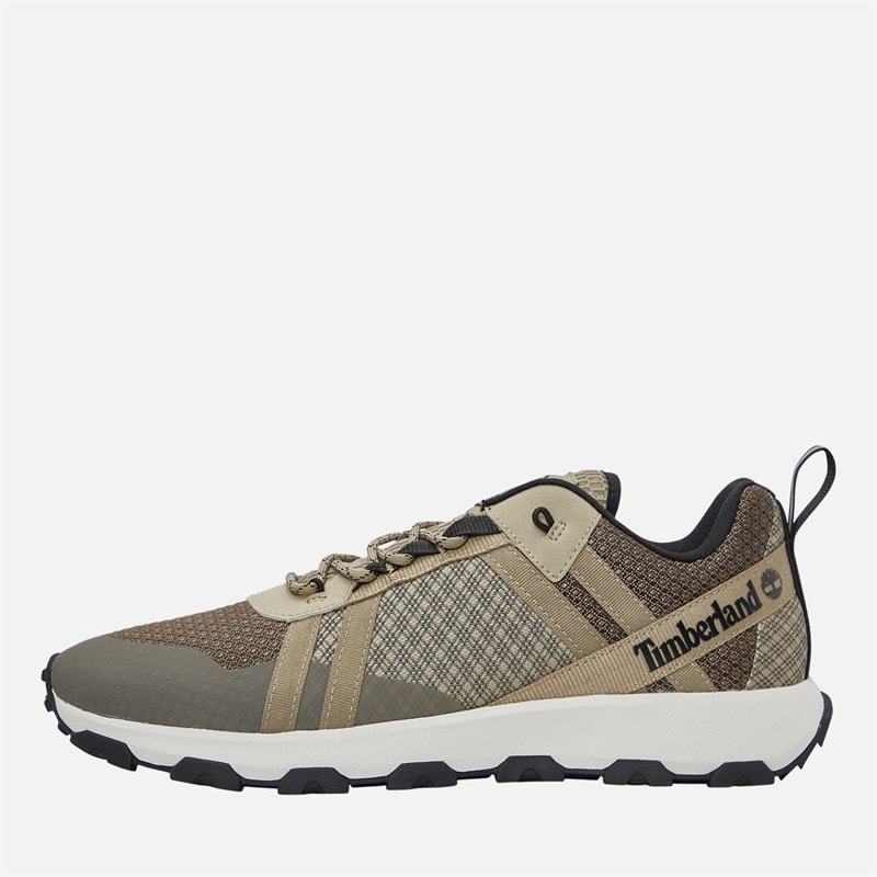 Timberland Mens Winsor Trail Trainers Light Brown Mesh