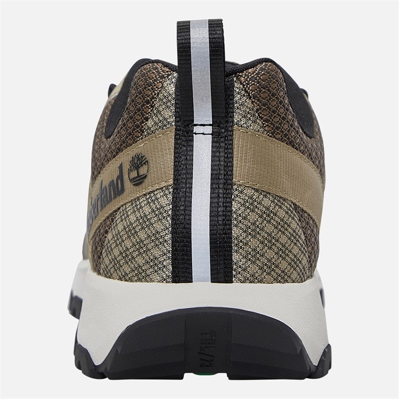 Timberland Mens Winsor Trail Trainers Light Brown Mesh - Image 3