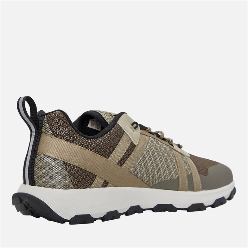 Timberland Mens Winsor Trail Trainers Light Brown Mesh - Image 5