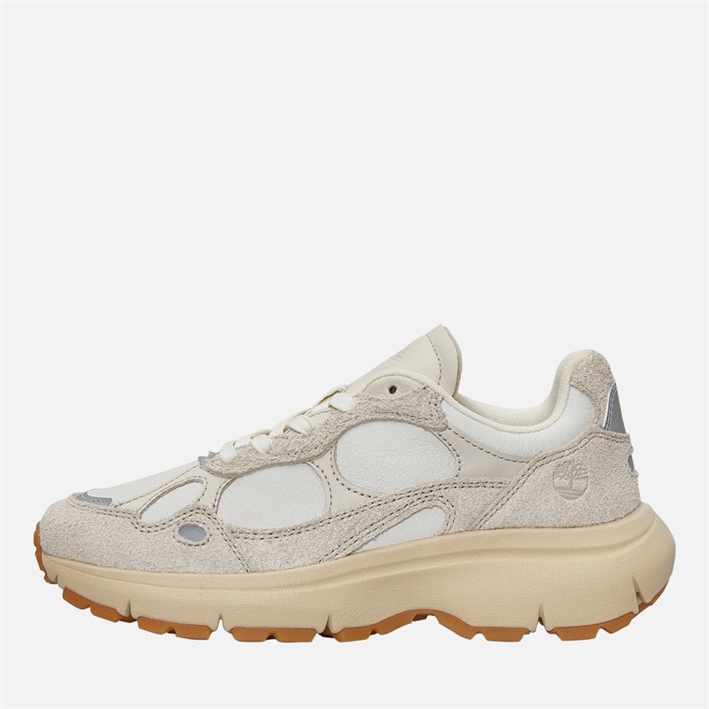 Timberland Womens Low Lace Up Trainers Natural Full Grain