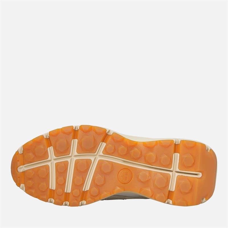 Timberland Womens Low Lace Up Trainers Natural Full Grain - Image 2
