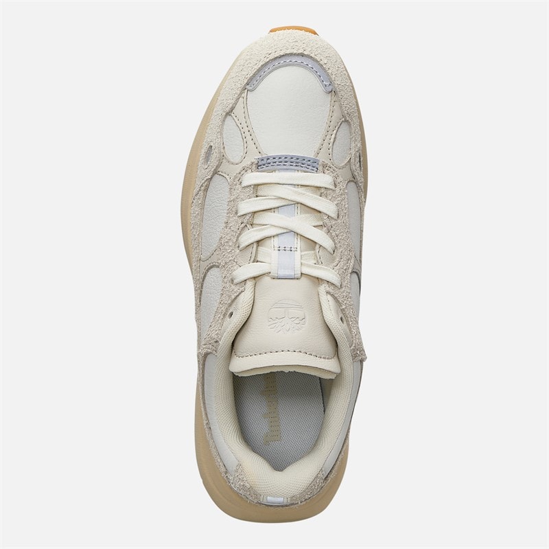 Timberland Womens Low Lace Up Trainers Natural Full Grain - Image 4