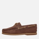Timberland Mens Classic Boat Shoes Dark Brown Suede