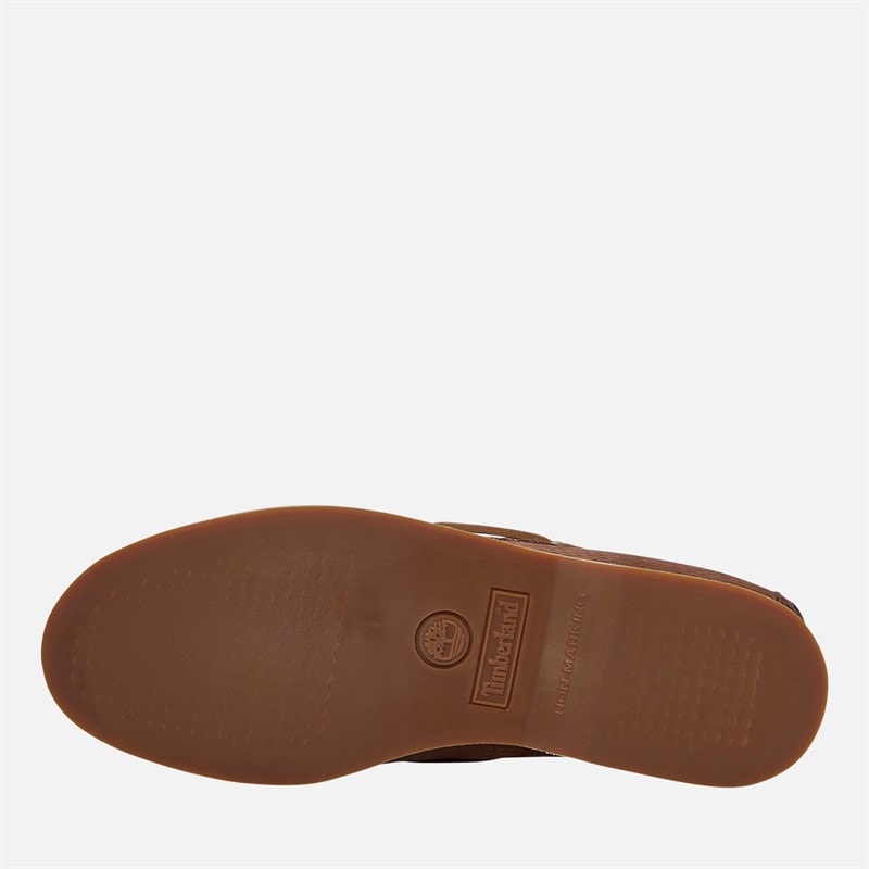 Timberland Mens Classic Boat Shoes Dark Brown Suede - Image 2