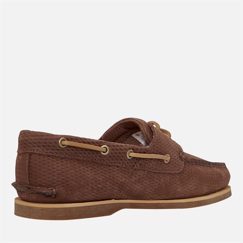 Timberland Mens Classic Boat Shoes Dark Brown Suede - Image 5