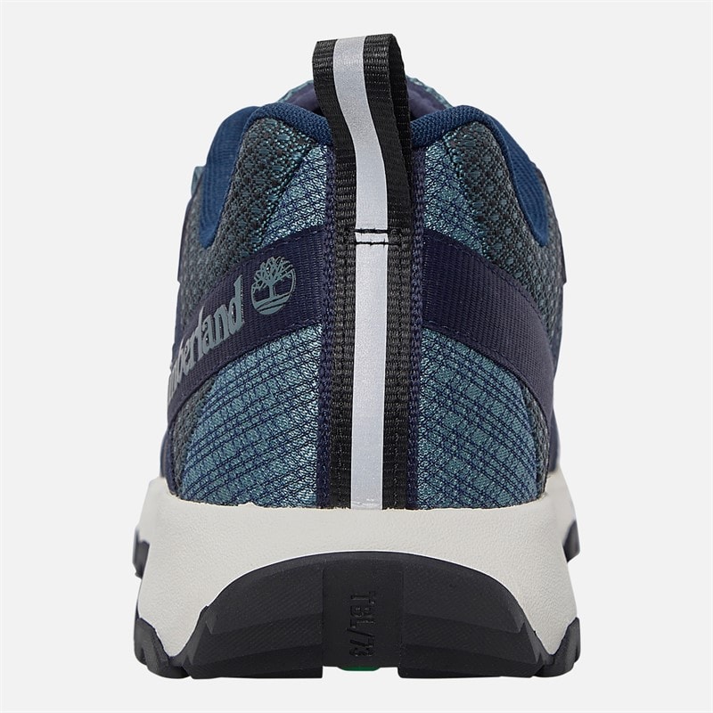 Timberland Mens Winsor Trail Trainers Dark Blue Mesh - Image 3