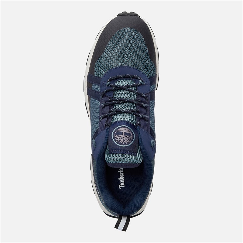 Timberland Mens Winsor Trail Trainers Dark Blue Mesh - Image 4