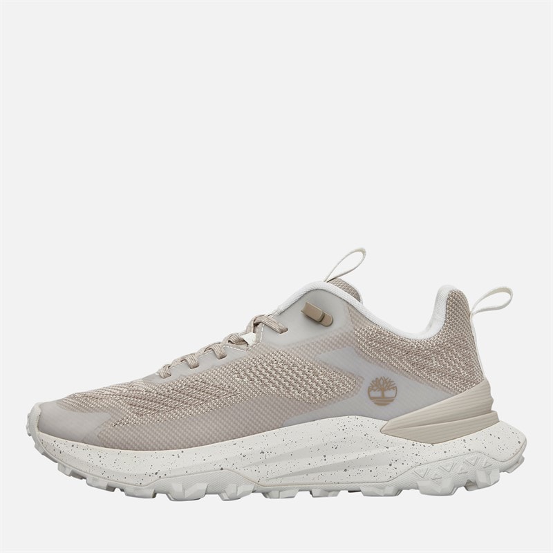 Timberland Mens Portofino Motion Access Trainers Light Taupe Knit White Light Taupe Knit W White