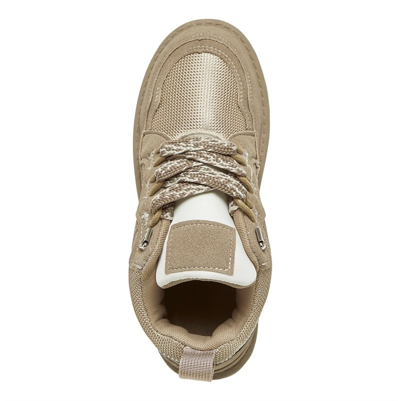 Truffle Collection Womens Cola Trainers Sand - Image 4