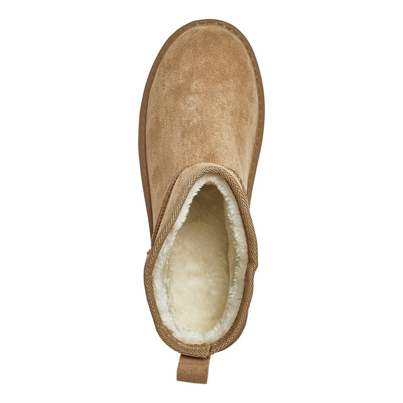 Truffle Collection Womens Cola Huggy Boots Sand - Image 4