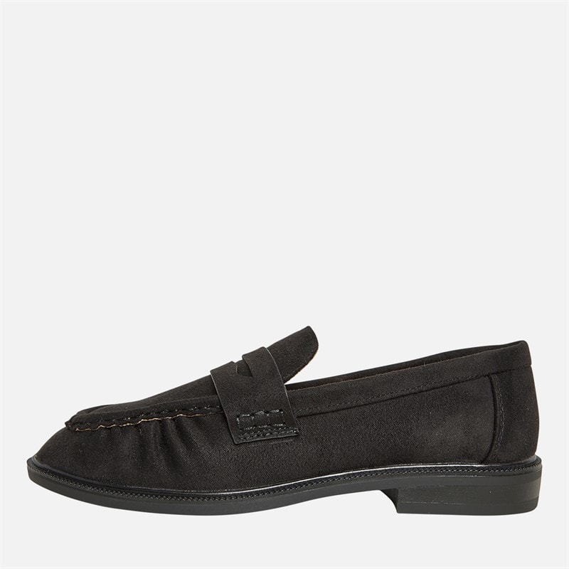 Truffle Collection Womens Cadillac Loafers Black Micro - Image 2