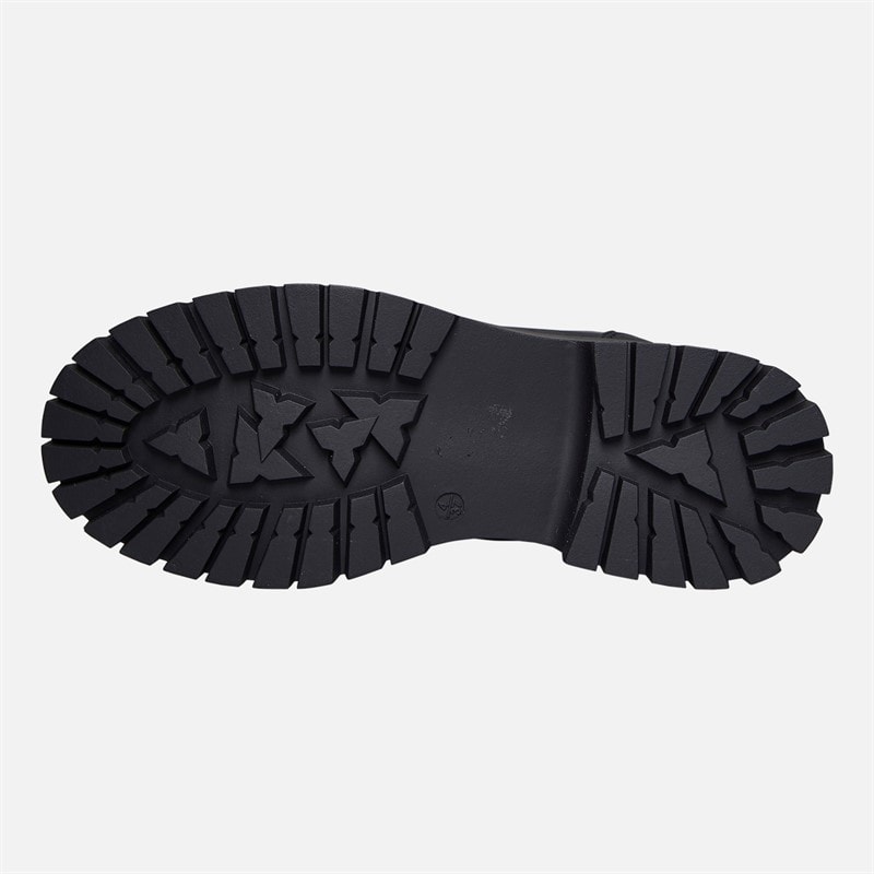 Truffle Collection Womens Fexton Wide Fit Boots Black Nubuck PU - Image 3
