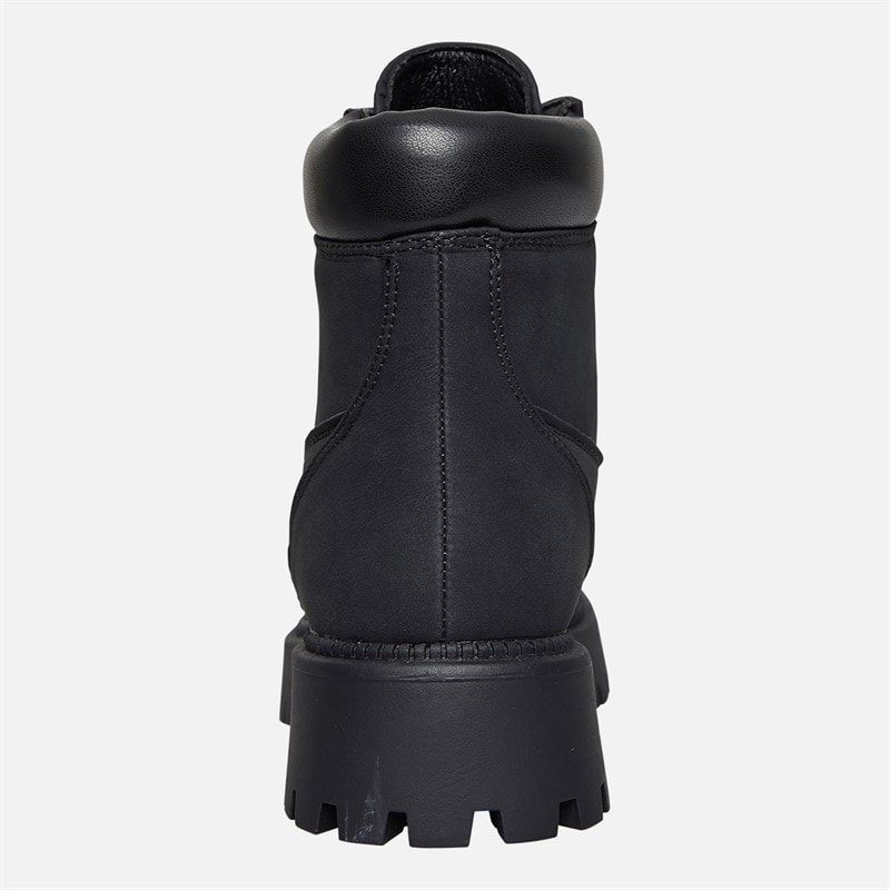 Truffle Collection Womens Fexton Wide Fit Boots Black Nubuck PU - Image 4
