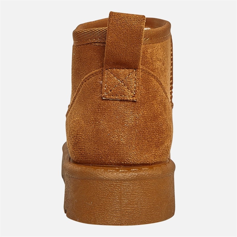 Truffle Collection Womens Cola Huggy Boots Chestnut - Image 4
