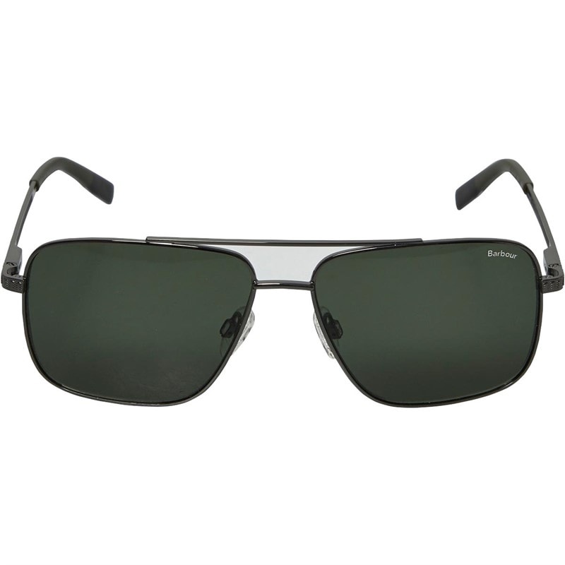 Barbour Mens Sunglasses Shiny Gunmetal - Image 2