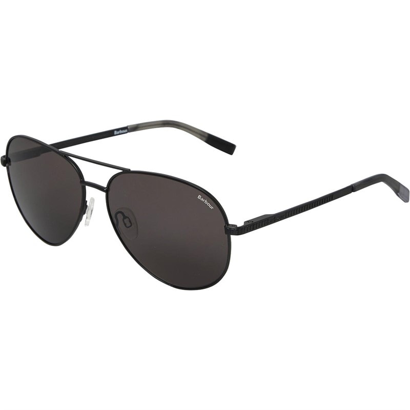 Barbour Mens Sunglasses Matte Black