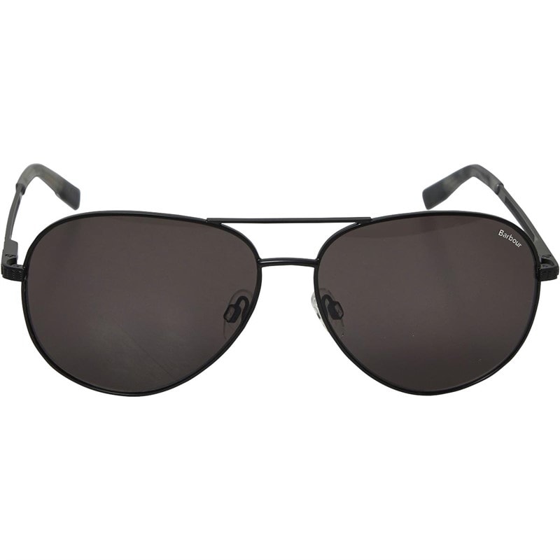 Barbour Mens Sunglasses Matte Black - Image 2