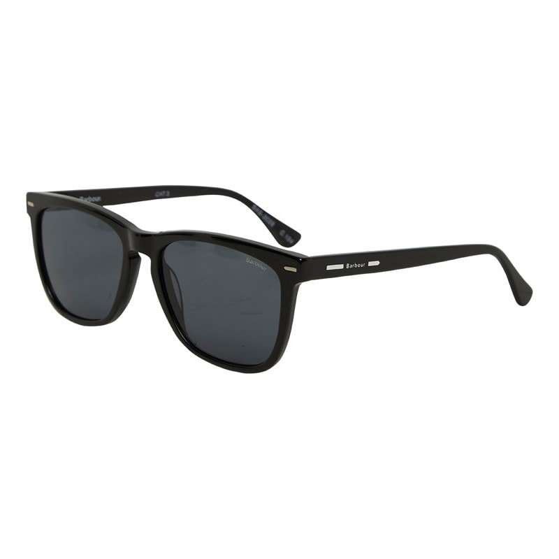 Barbour Mens Sunglasses Black - Image 1