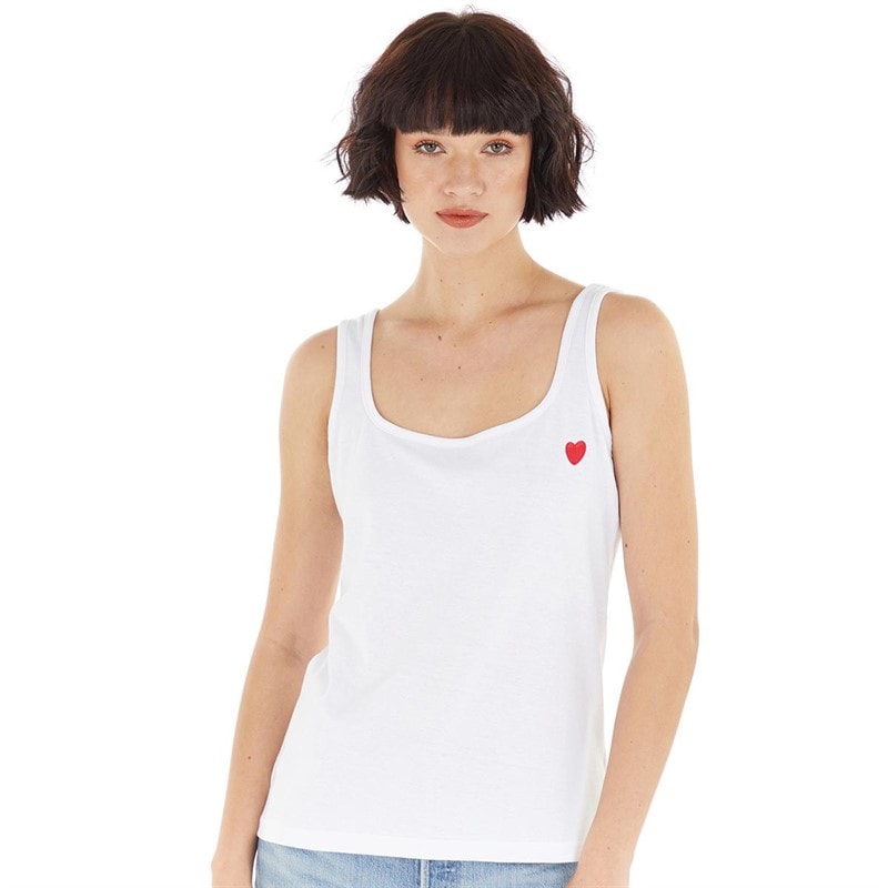 L'amore Couture Womens L'amore Isla Five Pack Vests Black/White/Grey/Navy/Cobalt - Image 2