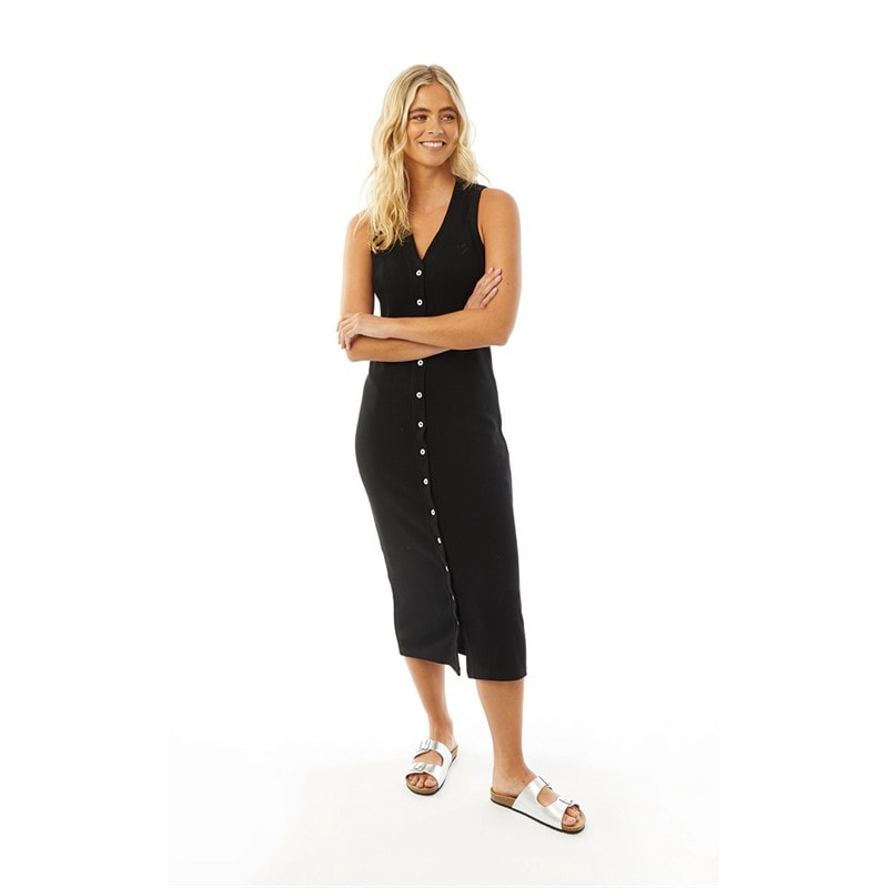 L'amore Couture Womens Tala Maxi Dress Black - Image 4