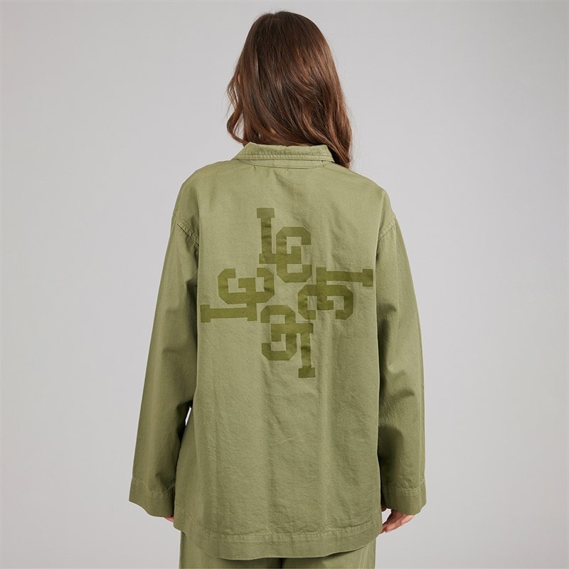 L'amore Couture Womens Nice Utility Jacket Khaki - Image 2