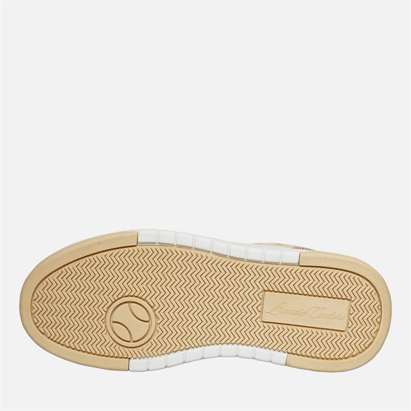 L'amore Couture Womens Eden Trainers Nude/White - Image 2