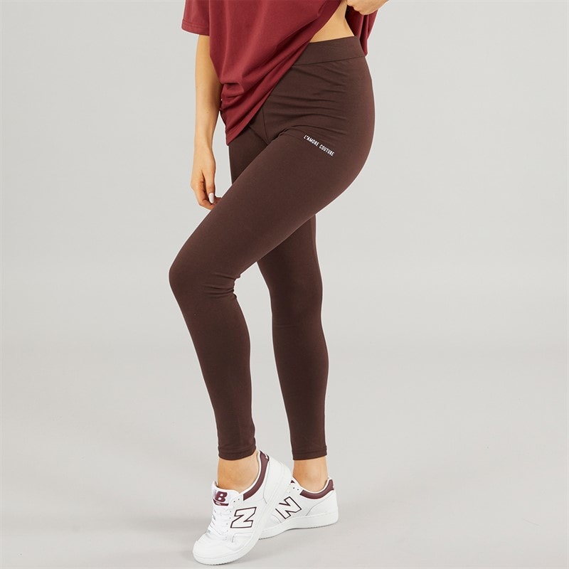 L'amore Couture Womens Ryleigh Leggings Brown