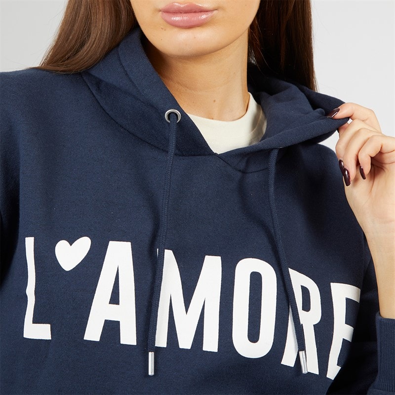 L'amore Couture Womens Leah Tracksuit Navy - Image 3