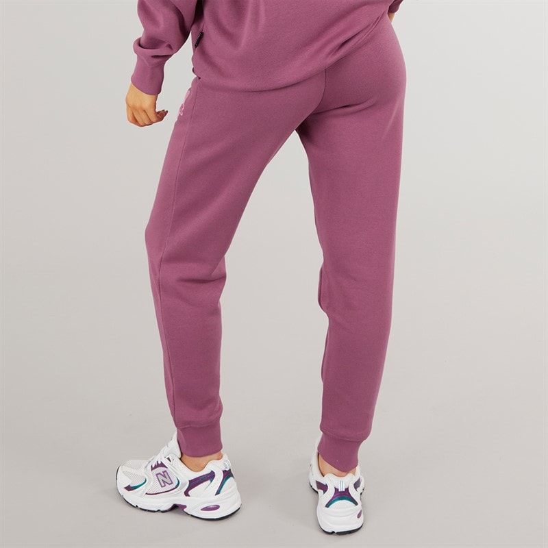 L'amore Couture Womens Compton Joggers Burgundy - Image 2