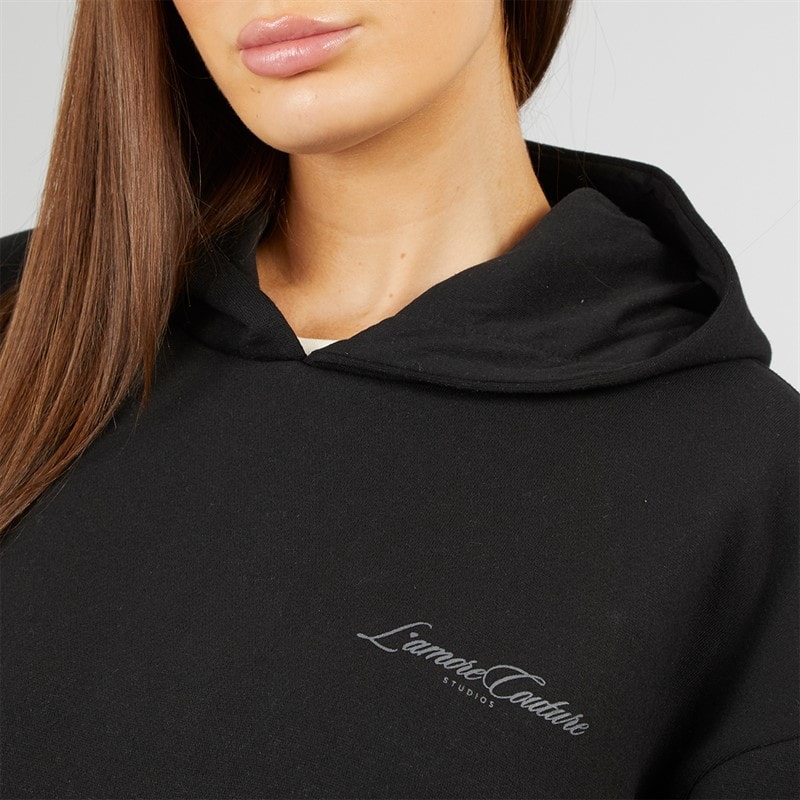 L'amore Couture Womens Somme Tracksuit Black - Image 5