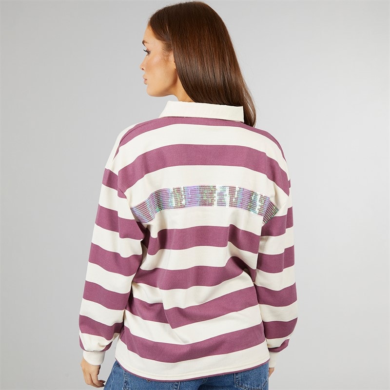 L'amore Couture Womens Bessemer Rugby Shirt Multi - Image 2