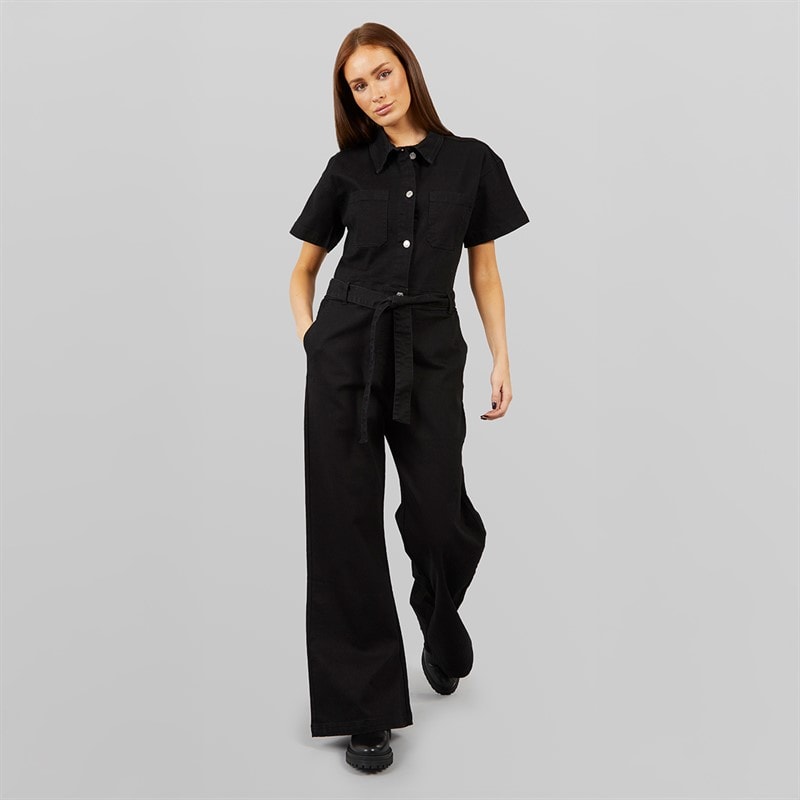 L'amore Couture Womens Springdale Jumpsuit Black - Image 5