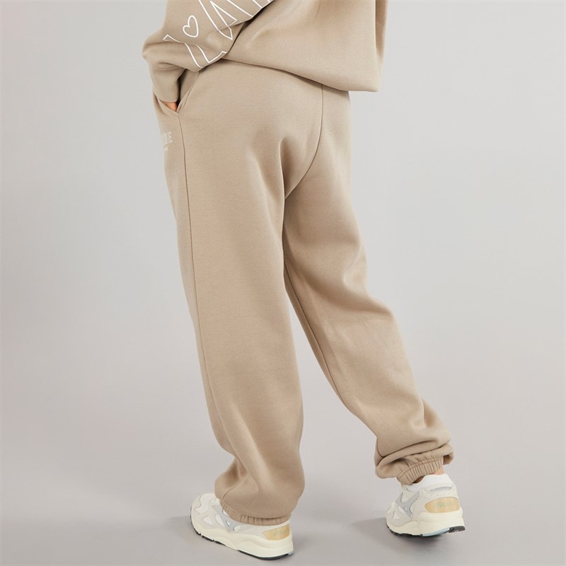 L'amore Couture Womens Norwalk Joggers Taupe - Image 2