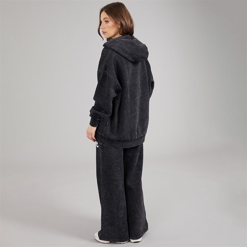 L'amore Couture Womens Benton Oversized Tracksuit Black - Image 2
