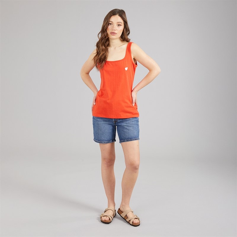 L'amore Couture Womens Three Pack Vests Red/Stripe/Navy - Image 2