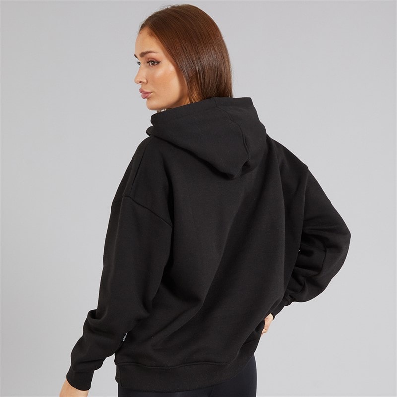L'amore Couture Womens Live Wild Hoodie Black - Image 2