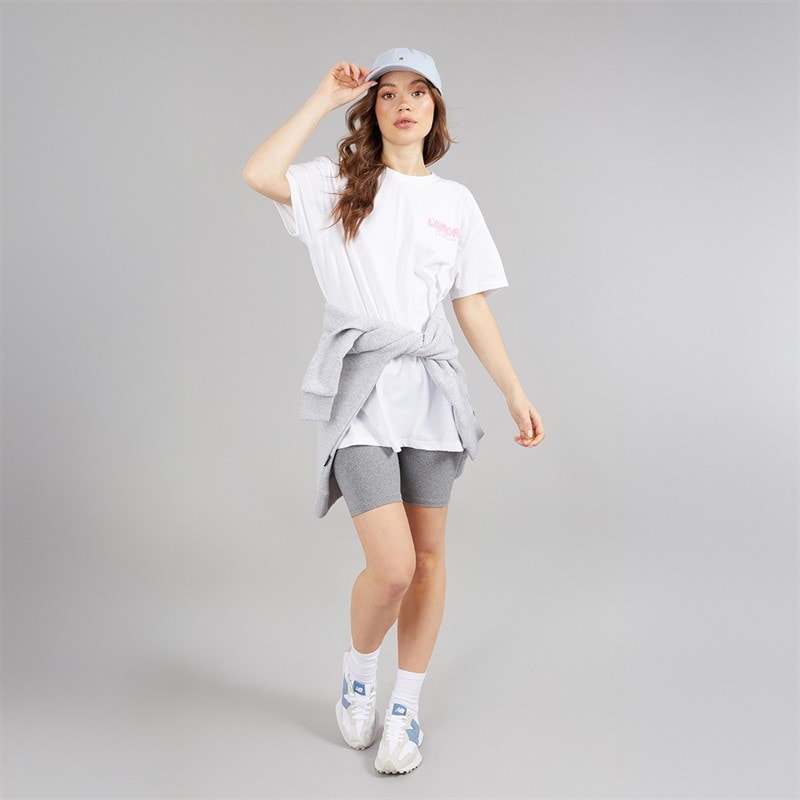 L'amore Couture Womens Ballena T-Shirt White - Image 4