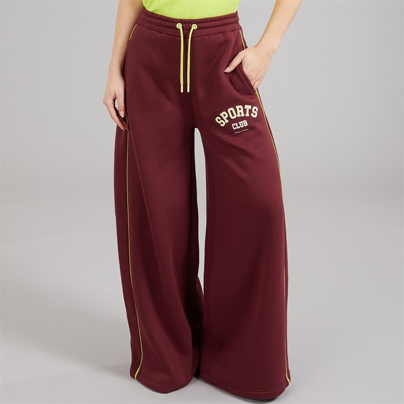 L'amore Couture Womens Vittoria Joggers Brown - Image 3