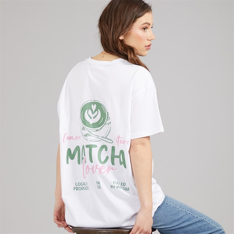 L'amore Couture Womens Meves T-Shirt White - Image 1