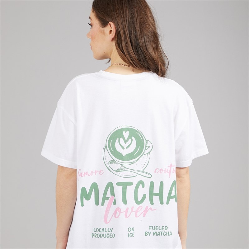 L'amore Couture Womens Meves T-Shirt White - Image 3