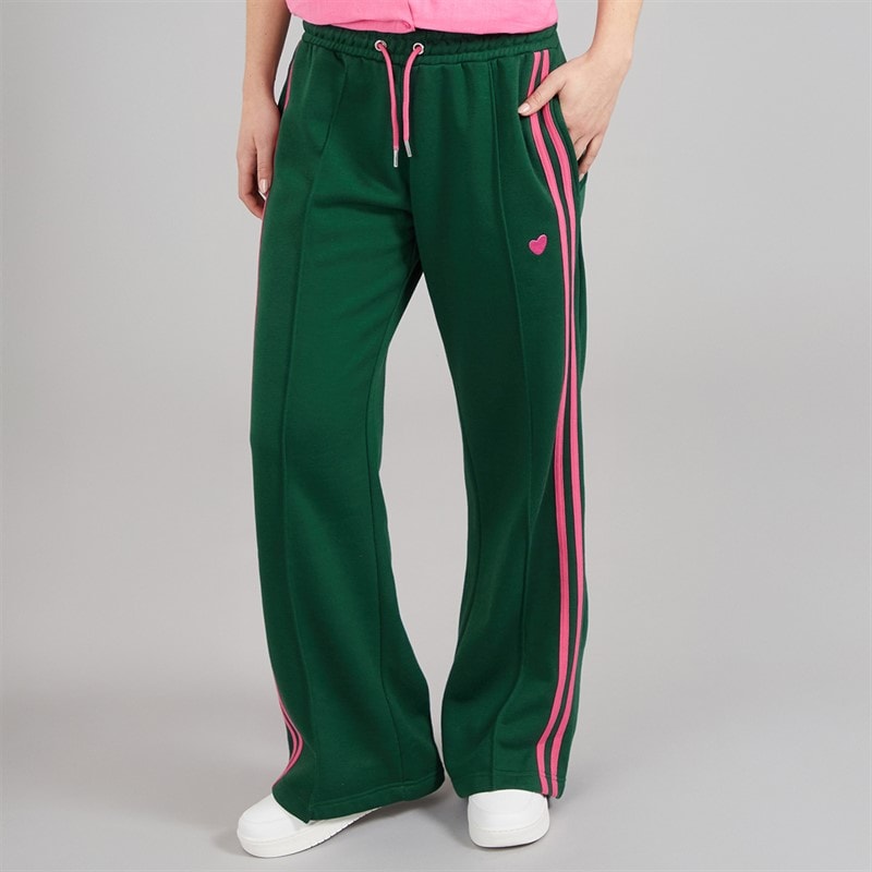 L'amore Couture Womens Sagres Joggers Green - Image 1