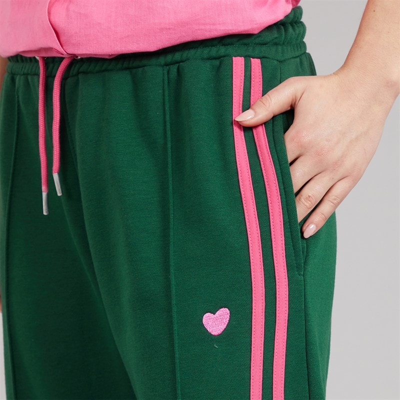 L'amore Couture Womens Sagres Joggers Green - Image 3