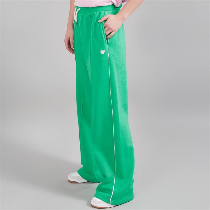 L'amore Couture Womens Zuaza Joggers Green - Image 3